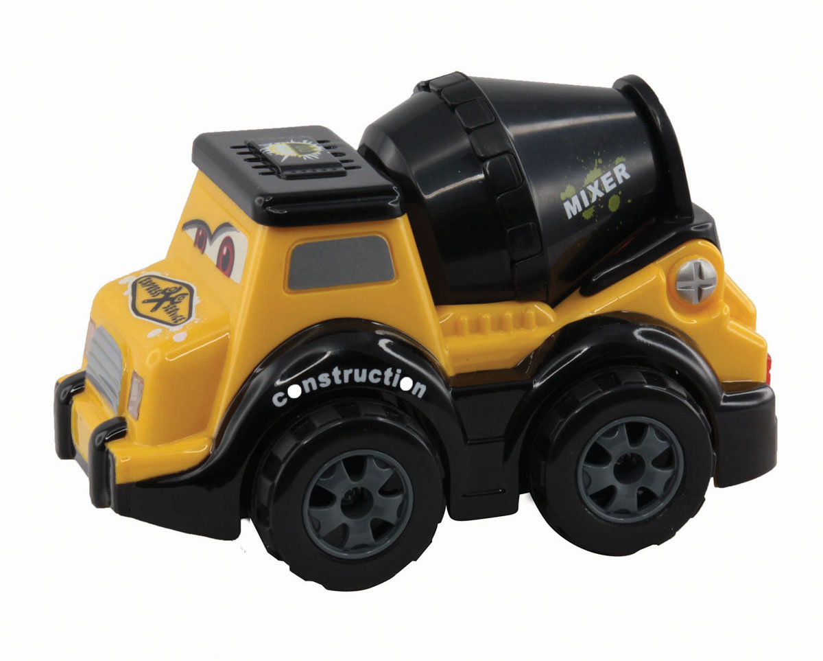 Kidztech Бетономешалка6618-879 (87091) Kidztech Бетономешалка6618-879 (87091)Радиоуправляемая мини машинка-бетономешалка от компании Kidz Tech будет отличным подарком для ребенка. У бетономешалки загораются фары. С такой машинкой процесс игры будет увлекательным и ярким. Внимание! Для работы игрушки требуются батарейки: - 3 батарейки типа ААА для работы машинки ( не входят в комплект). - 1 батарейка 9V для работы пульта ( не входит в комплект).