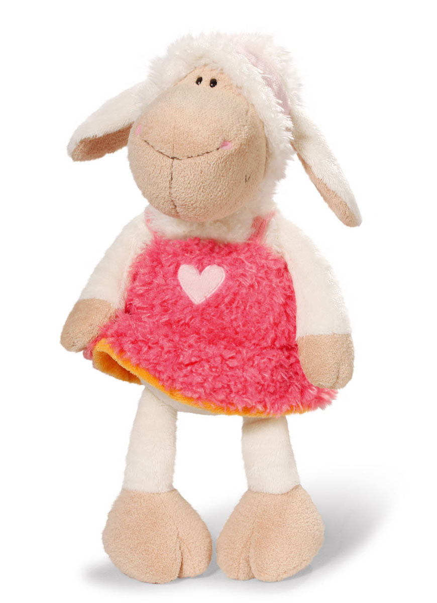Мягкая игрушка Nici Овечка Фрэнсис, сидячая, 25 см36329 Мягкая игрушка Nici Овечка Фрэнсис, сидячая, 25 см36329Мягкая игрушка Nici Овечка Фрэнсис выполнена в виде симпатичной овечки. Удивительно мягкая игрушка изготовлена из высококачественного текстильного материала с набивкой из синтепона и пластиковых гранул. Глазки у овечки пластиковые, на нее надет розовый сарафан с аппликацией в виде сердечка. Игрушку можно посадить на ровную поверхность. Оригинальный стиль и великолепное качество исполнения делают эту игрушку чудесным подарком к любому празднику. Немецкая компания Nici является одним из лидеров на Европейском рынке мягких игрушек и подарков. Продукцию компании можно встретить везде: это и значок на школьном рюкзаке, и магнит на холодильнике, и поздравительная открытка, и мягкая игрушка, и автомобильный талисман. Игрушки Nici - это товары высочайшего качества и инновационного дизайна. Для создания всего одной игрушки работает большое количество людей и используется самое современное оборудование и технологии. И делается все это для того, чтобы добиться счастливых...