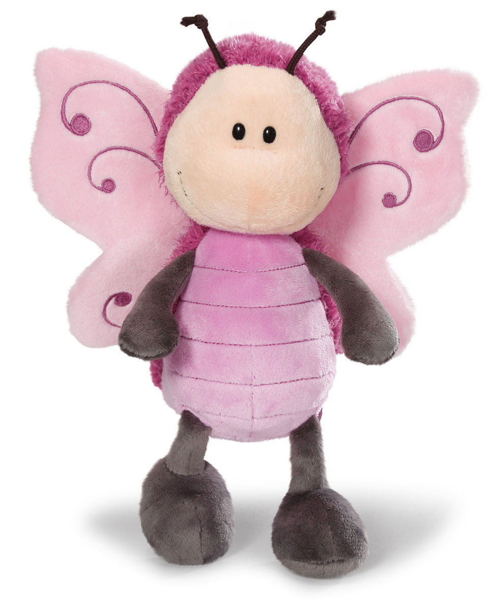 Мягкая игрушка Nici Бабочка, сидячая, 25 см36580 Мягкая игрушка Nici Бабочка, сидячая, 25 см36580Мягкая игрушка Nici Бабочка - выполнена в виде очаровательной бабочки. Удивительно мягкая игрушка изготовлена из высококачественного текстильного материала с набивкой из синтепона и пластиковых гранул. Глазки у бабочки пластиковые, у нее есть рожки, а за спиной - розовые крылышки. Игрушку легко можно посадить на ровную поверхность. Оригинальный стиль и великолепное качество исполнения делают эту игрушку чудесным подарком к любому празднику. Немецкая компания Nici является одним из лидеров на Европейском рынке мягких игрушек и подарков. Продукцию компании можно встретить везде: это и значок на школьном рюкзаке, и магнит на холодильнике, и поздравительная открытка, и мягкая игрушка, и автомобильный талисман. Игрушки Nici - это товары высочайшего качества и инновационного дизайна. Для создания всего одной игрушки работает большое количество людей и используется самое современное оборудование и технологии. И делается все это для того, чтобы добиться счастливых...