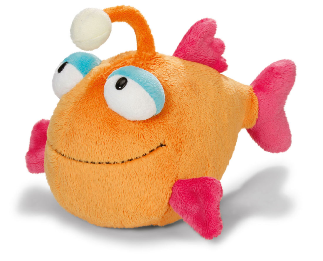 Мягкая игрушка Nici Рыбка с фонариком, 25 см36604 Мягкая игрушка Nici Рыбка с фонариком, 25 см36604Симпатичная мягкая игрушка Рыбка с фонариком не оставит вас равнодушным и вызовет улыбку у каждого, кто ее увидит. Удивительно мягкая игрушка изготовлена из высококачественного текстильного материала с набивкой из синтепона и пластиковых гранул. Рыбка оформлена фонариком, который светится в темноте. Оригинальный стиль и великолепное качество исполнения делают эту игрушку чудесным подарком к любому празднику. Немецкая компания Nici является одним из лидеров на Европейском рынке мягких игрушек и подарков. Продукцию компании можно встретить везде: это и значок на школьном рюкзаке, и магнит на холодильнике, и поздравительная открытка, и мягкая игрушка, и автомобильный талисман. Игрушки Nici - это товары высочайшего качества и инновационного дизайна. Для создания всего одной игрушки работает большое количество людей и используется самое современное оборудование и технологии. И делается все это для того, чтобы добиться счастливых улыбок покупателей.