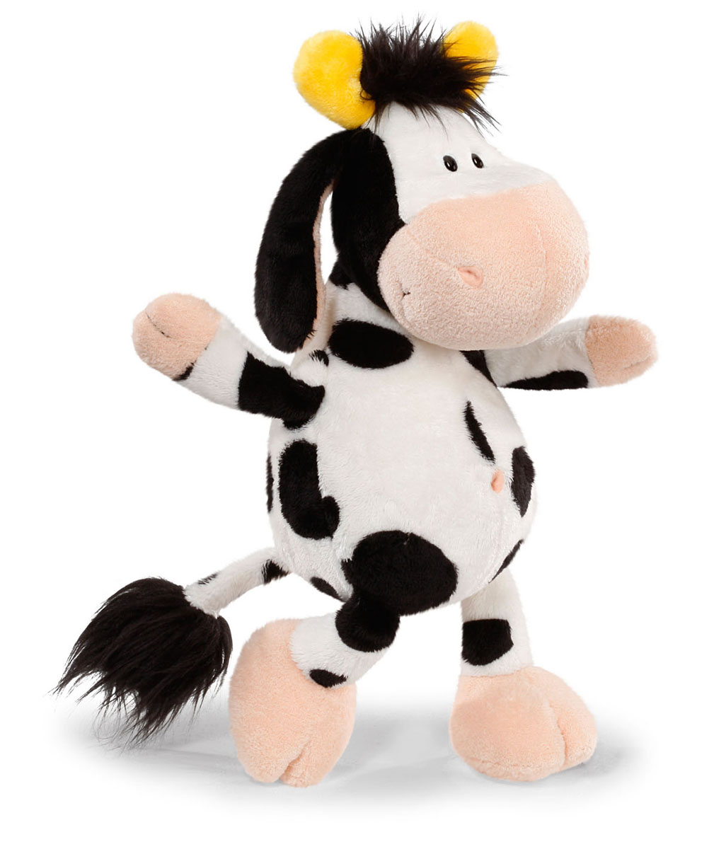 Мягкая игрушка Nici Коровка, сидячая, 26 см36828 Мягкая игрушка Nici Коровка, сидячая, 26 см36828Мягкая игрушка Nici Коровка выполнена в виде жизнерадостной коровки. Удивительно мягкая игрушка изготовлена из высококачественного текстильного материала с набивкой из синтепона и пластиковых гранул. Глазки у коровки пластиковые. Игрушку можно посадить на ровную поверхность. Оригинальный стиль и великолепное качество исполнения делают эту игрушку чудесным подарком к любому празднику. Немецкая компания Nici является одним из лидеров на Европейском рынке мягких игрушек и подарков. Продукцию компании можно встретить везде: это и значок на школьном рюкзаке, и магнит на холодильнике, и поздравительная открытка, и мягкая игрушка, и автомобильный талисман. Игрушки Nici - это товары высочайшего качества и инновационного дизайна. Для создания всего одной игрушки работает большое количество людей и используется самое современное оборудование и технологии. И делается все это для того, чтобы добиться счастливых улыбок покупателей.