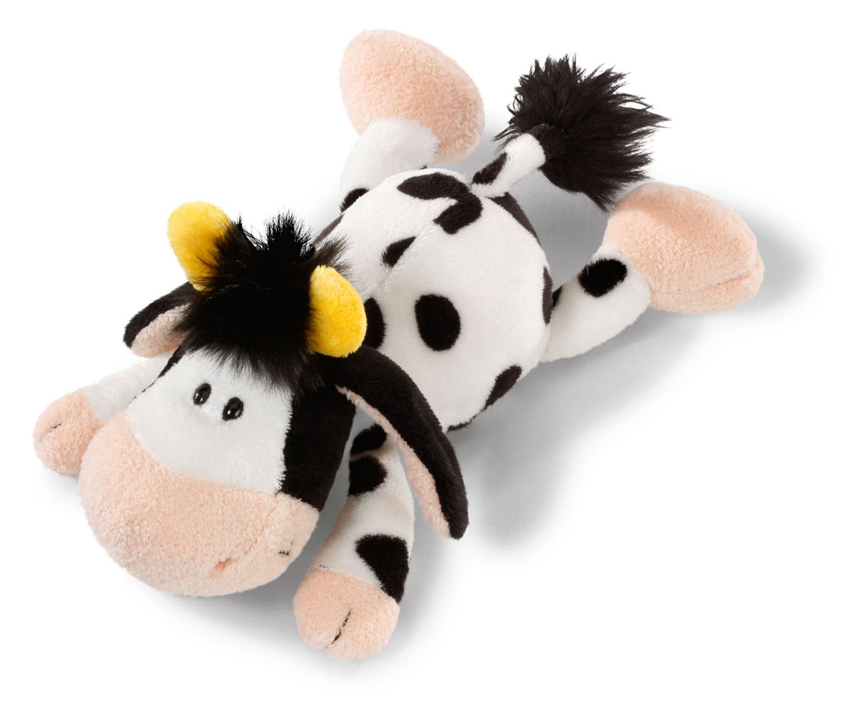 Мягкая игрушка Nici Коровка, лежачая, 21 см36832 Мягкая игрушка Nici Коровка, лежачая, 21 см36832Мягкая игрушка Nici Коровка выполнена в виде жизнерадостной коровки. Удивительно мягкая игрушка изготовлена из высококачественного текстильного материала с набивкой из синтепона и пластиковых гранул. Глазки у коровки пластиковые. Игрушку можно положить на ровную поверхность. Оригинальный стиль и великолепное качество исполнения делают эту игрушку чудесным подарком к любому празднику. Немецкая компания Nici является одним из лидеров на Европейском рынке мягких игрушек и подарков. Продукцию компании можно встретить везде: это и значок на школьном рюкзаке, и магнит на холодильнике, и поздравительная открытка, и мягкая игрушка, и автомобильный талисман. Игрушки Nici - это товары высочайшего качества и инновационного дизайна. Для создания всего одной игрушки работает большое количество людей и используется самое современное оборудование и технологии. И делается все это для того, чтобы добиться счастливых улыбок покупателей.