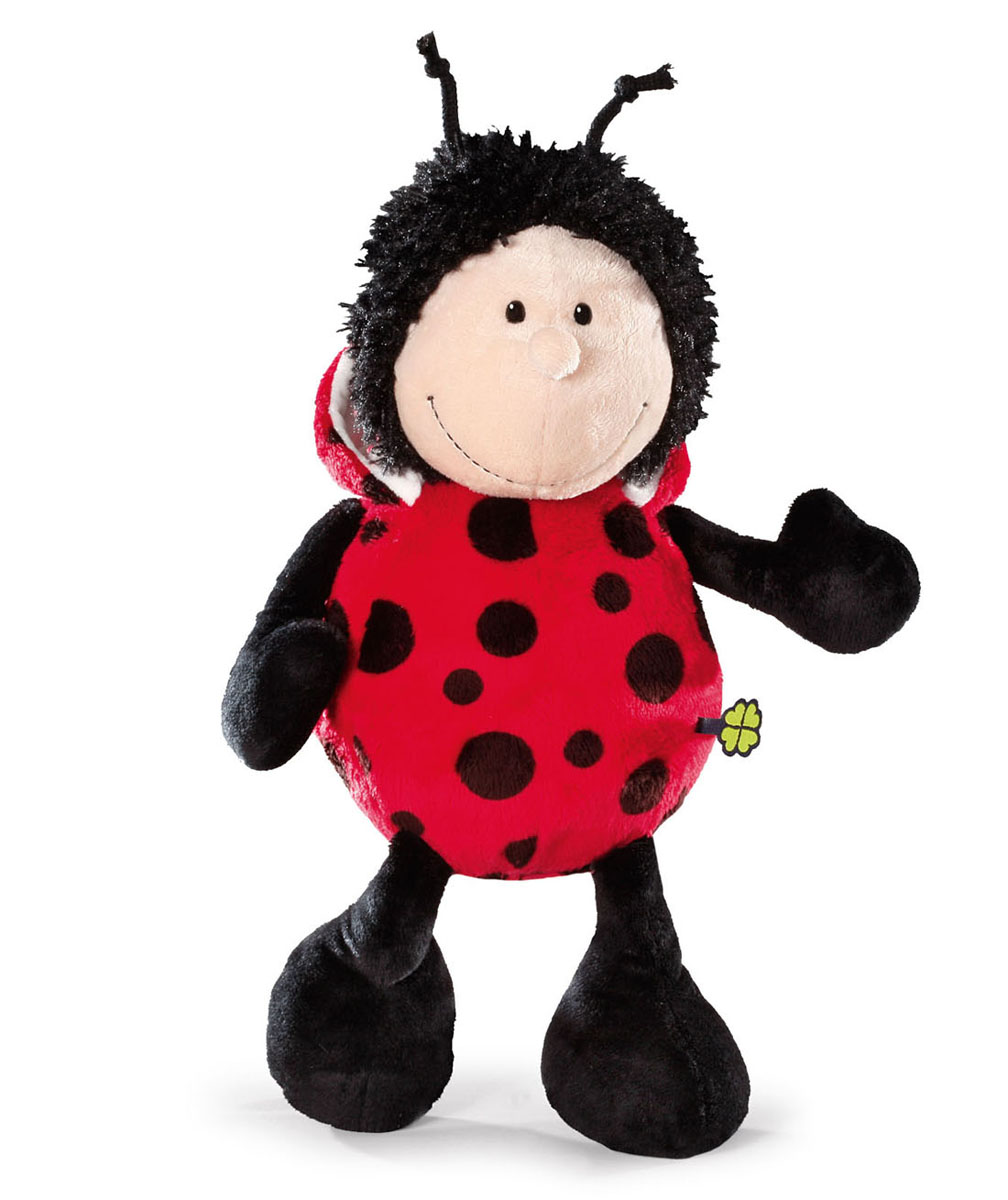 Мягкая игрушка Nici Божья коровка, сидячая, 35 см. 3686736867 Мягкая игрушка Nici Божья коровка, сидячая, 35 см. 3686736867Очаровательная мягкая игрушка Божья коровка не оставит вас равнодушным и вызовет улыбку у каждого, кто ее увидит. Удивительно мягкая игрушка изготовлена из высококачественного текстильного материала с набивкой из синтепона и пластиковых гранул. Глазки у коровки пластиковые, также у нее есть небольшие рожки на голове. Игрушку легко можно посадить на ровную поверхность. Оригинальный стиль и великолепное качество исполнения делают эту игрушку чудесным подарком к любому празднику. Немецкая компания Nici является одним из лидеров на Европейском рынке мягких игрушек и подарков. Продукцию компании можно встретить везде: это и значок на школьном рюкзаке, и магнит на холодильнике, и поздравительная открытка, и мягкая игрушка, и автомобильный талисман. Игрушки Nici - это товары высочайшего качества и инновационного дизайна. Для создания всего одной игрушки работает большое количество людей и используется самое современное оборудование и технологии. И делается все это...