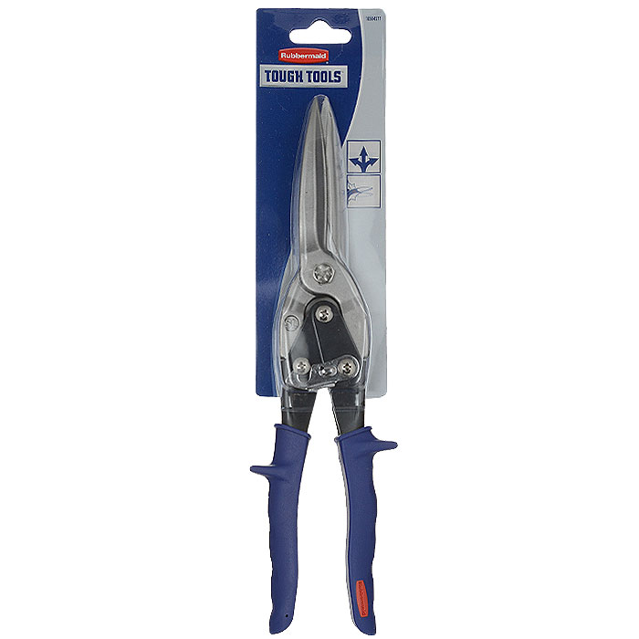 Ножницы по металлу удлиненные RUBBERMAID10504577 Ножницы по металлу удлиненные RUBBERMAID10504577Ножницы по металлу RUBBERMAID предназначены для реза листового металла. Насечки на режущих кромках не позволяют обрабатываемому материалу выскальзывать. Для удобства хранения и транспортировки имеется запорный механизм, который удерживает режущие кромки ножниц в закрытом положении.