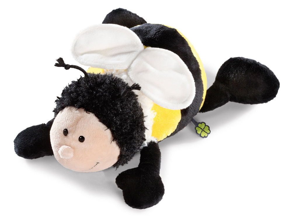 Мягкая игрушка Nici Шмель, лежачая, 30 см36876 Мягкая игрушка Nici Шмель, лежачая, 30 см36876Мягкая игрушка Nici Шмель выполнена в виде симпатичного шмеля. Удивительно мягкая игрушка изготовлена из высококачественного текстильного материала черного, желтого, бежевого и белого цветов с набивкой из синтепона и пластиковых гранул. Глазки у шмеля пластиковые, вокруг шеи имеется белый пушок, также у него есть усики, а за спиной - небольшие крылышки. Игрушку можно положить на животик на ровную поверхность. Оригинальный стиль и великолепное качество исполнения делают эту игрушку чудесным подарком к любому празднику. Немецкая компания Nici является одним из лидеров на Европейском рынке мягких игрушек и подарков. Продукцию компании можно встретить везде: это и значок на школьном рюкзаке, и магнит на холодильнике, и поздравительная открытка, и мягкая игрушка, и автомобильный талисман. Игрушки Nici - это товары высочайшего качества и инновационного дизайна. Для создания всего одной игрушки работает большое количество людей и используется самое современное...