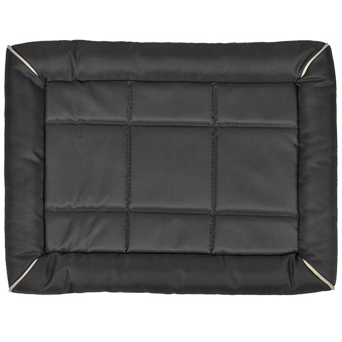 Лежанка для животных Midwest Ultra-Rugged, цвет: черный, 61 см х 46 см40524-BK Лежанка для животных Midwest Ultra-Rugged, цвет: черный, 61 см х 46 см40524-BKЛежанка для животных Midwest Ultra-Rugged изготовлена из водонепроницаемого полиэстера, что позволяет ей оставаться сухой, а питомцу ухоженным. Полифайберные подушки, нескользящая поверхность и мягкая основа обеспечивают комфорт вашему питомцу в любой сезон. Размер лежанки соответствует большинству переносок и легко помещается в транспортных средствах. Изделие пригодно для машинной стирки.