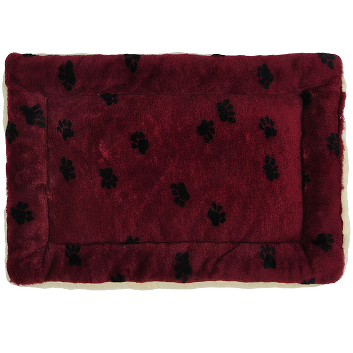 Лежанка для животных Midwest Quiet Time Paw Print, 73 см х 53 см40230-FVBGS Лежанка для животных Midwest Quiet Time Paw Print, 73 см х 53 см40230-FVBGSДвухсторонняя меховая лежанка для животных Midwest Quiet Time Paw Print непременно понравится вашему любимцу. Одна сторона лежанки выполнена из ультрамягкого искусственного меха, другая сторона - из искусственной овчины. Цвет позволяет лежанке выглядеть привлекательно даже в период линьки животного. Лежанка идеальна для клеток, переносок, автомобилей, для полов с любым покрытием. Возможная машинная стирка при 30°С или сухая чистка.
