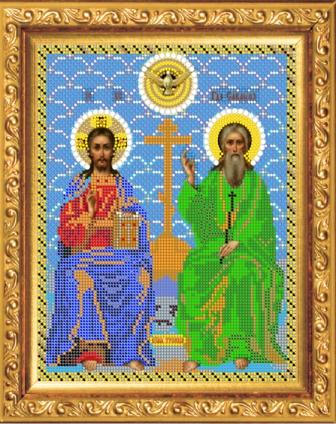 Набор для вышивания бисером Святая Троица, 19 x 24 см8333 Набор для вышивания бисером Святая Троица, 19 x 24 см8333В набор для вышивания Святая Троица входит все необходимое для создания собственного чуда: чешский бисер, ткань с нанесенным рисунком-схемой, специальная бисерная игла и инструкция. Времена меняются, а истинные ценности всегда остаются в моде. К таким ценностям можно отнести любовь девушки, женщины к рукоделию. Представьте себе картину: девушка, сидящая в своей светлице перед веретеном у окна, напевающая красивую песню, задумчиво прядет, ловко управляясь с нитью. Старо? Можно придумать что-нибудь более современное. Например, молодая женщина сидит в уютном креслице с вышивкой на коленях, а рядом бегают малыши в вязанных ее руками штанишках. Или так. Бабушка в кресле-качалке вышивает икону... Наверняка придуманные вами образы овеяны ореолом романтики, тепла, света. И это неудивительно, рукоделие - пища не только (и даже не столько) для рук, сколько для души. И еще немного - для ума, ведь регулярное вышивание крестиком, бисером позволяет...