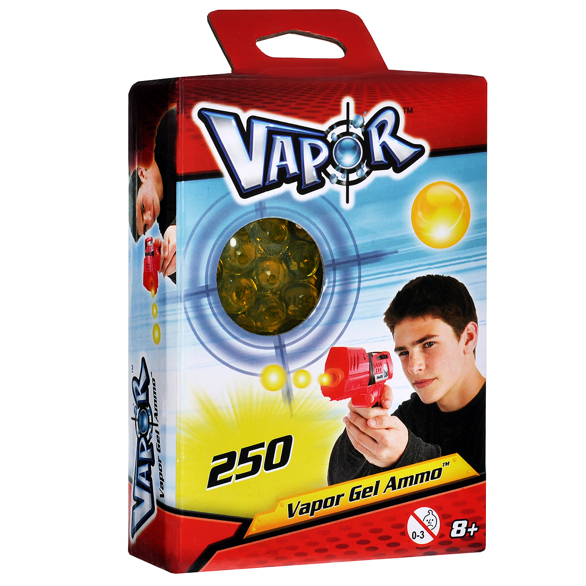 Пульки для бластеров Vapor, цвет: желтый, 250 шт35073703 Пульки для бластеров Vapor, цвет: желтый, 250 шт35073703Пульки Vapor - это готовые заряды, которые подходят для бластеров Vapor . Пульки представляют собой гелевые шарики, состоящие из воды и полимера. При попадании они безобидно отскакивают от предметов или рассыпаются на частички, не нанося никакого вреда и не оставляя мокрых пятен. В комплект входят 250 пулек желтого цвета.