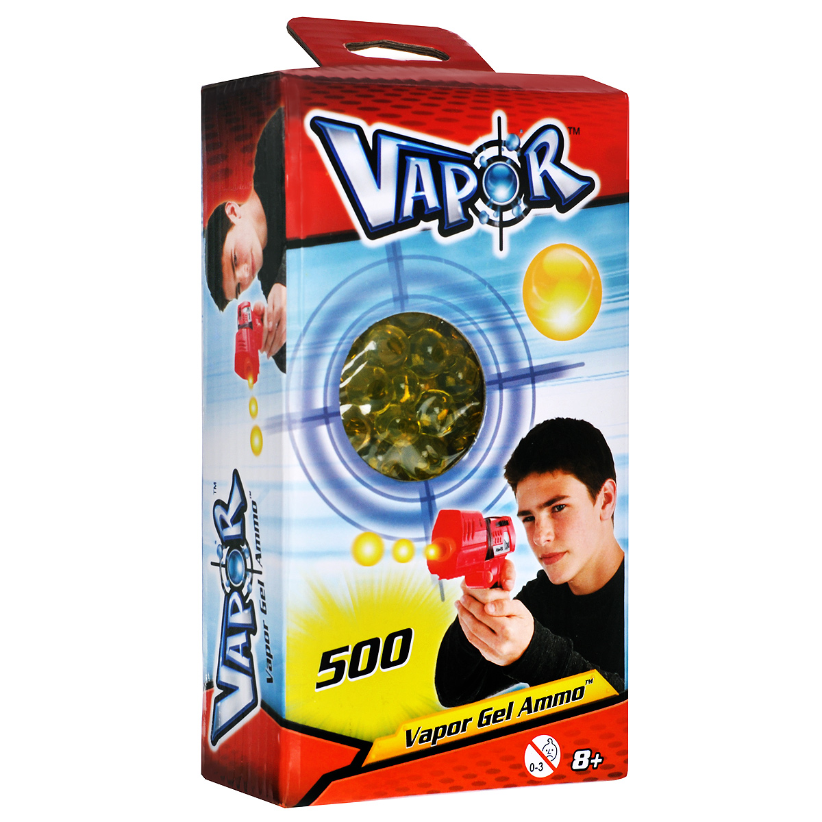 Пульки для бластеров Vapor, цвет: желтый, 500 шт35073704 Пульки для бластеров Vapor, цвет: желтый, 500 шт35073704Пульки Vapor - это готовые заряды, которые подходят для бластеров Vapor . Пульки представляют собой гелевые шарики, состоящие из воды и полимера. При попадании они безобидно отскакивают от предметов или рассыпаются на частички, не нанося никакого вреда и не оставляя мокрых пятен. В комплект входят 500 пулек желтого цвета.
