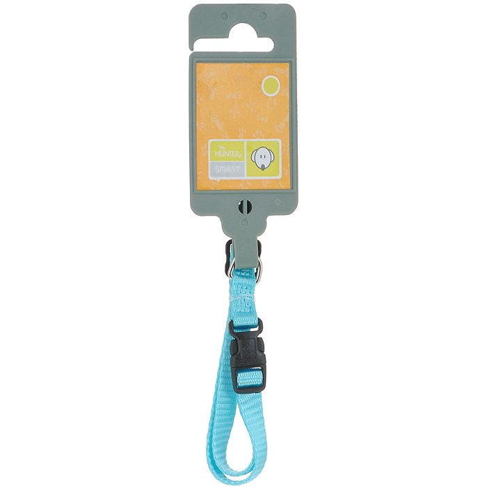 Ошейник для собак Hunter Smart Ecco XS, цвет: бирюзовый92151 Ошейник для собак Hunter Smart Ecco XS, цвет: бирюзовый92151Ошейник для собак Hunter Smart Ecco предназначен для собак мелких пород. Ошейник изготовлен из нейлона. Пластиковый бегунок позволяет регулировать и фиксировать ошейник. Изделие оснащено хромированным металлическим кольцом для поводка. Обхват шеи: 22 см - 35 см. Ширина ошейника: 1 см.