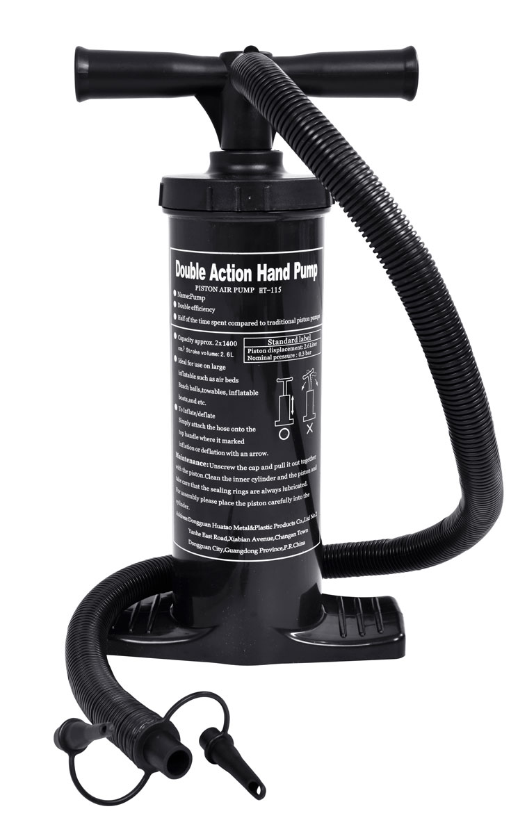 Насос ручной RELAX DOUBLE ACTION двух-ходовой, 40 смJL29P387N Насос ручной RELAX DOUBLE ACTION двух-ходовой, 40 смJL29P387NНасос ручной RELAX DOUBLE ACTION HEAVY DUTY PUMP двух-ходовой. - Размер: 40 см. - 3 насадки различной конфигурации. Компания RELAX это широкий ассортимент продукции высокого качества, которая продается во многих странах мира. Насосы RELAX незаменимы в путешествиях и отдыхе на природе. Характеристики: Материал: пластик. Высота насоса: 40 см. Размер упаковки: 42 x10 x 10 см. Изготовитель: Китай. Артикул: JL29P387N. 3 насадки различной конфигурации.