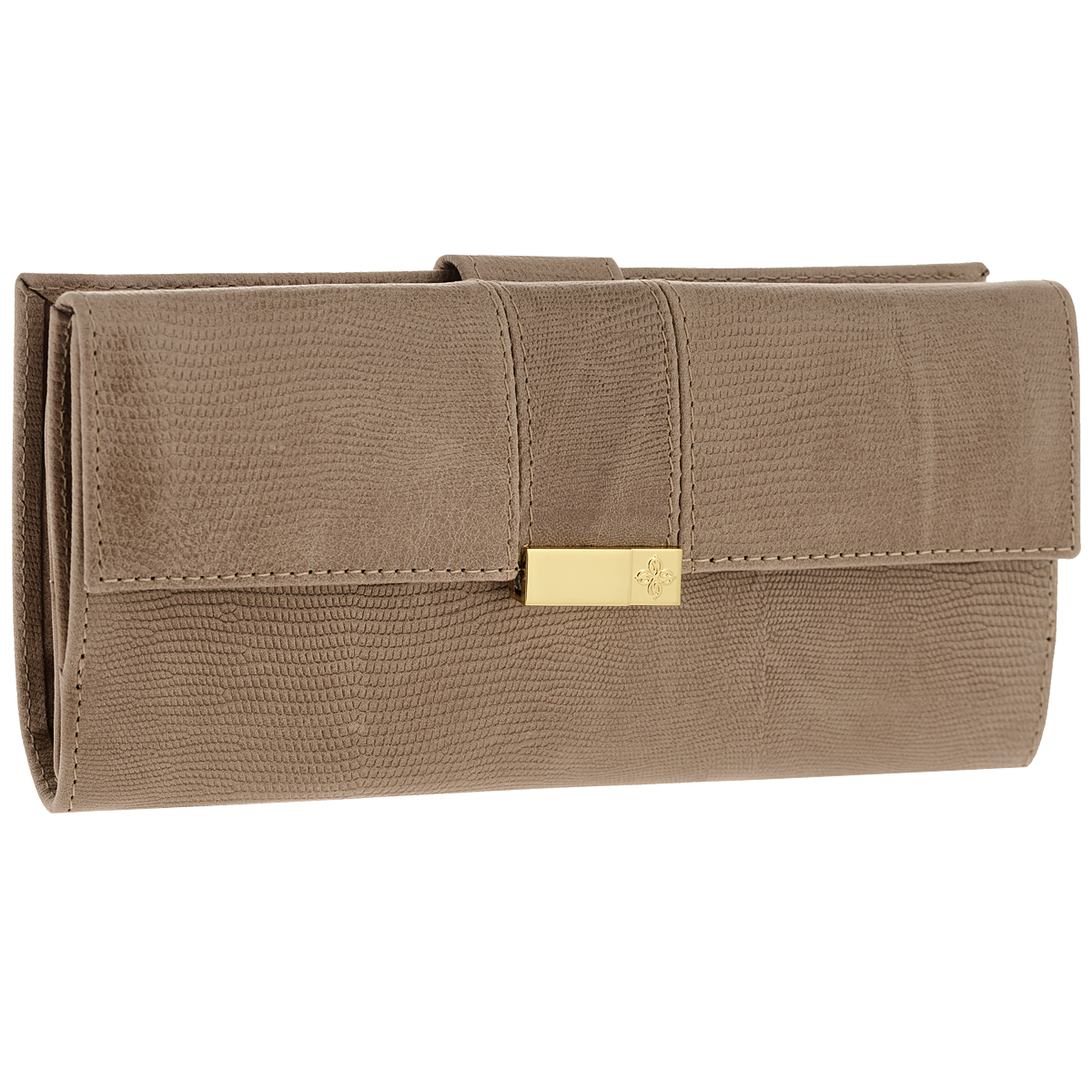 Портмоне женское Dimanche Elite Beige, цвет: бежевый. 732732 Портмоне женское Dimanche Elite Beige, цвет: бежевый. 732732Стильное женское портмоне Elite Beige выполнено из высококачественной натуральной кожи с тиснением. Портмоне состоит из двух отделений. Первое объемное отделение закрывается на клапан с кнопкой и предназначено для мелочи. Второе - при помощи хлястика на кнопку. Внутри - два отделения для купюр, девять кармашков для визиток и два кармана для бумаг. Портмоне упаковано в фирменную картонную коробку.