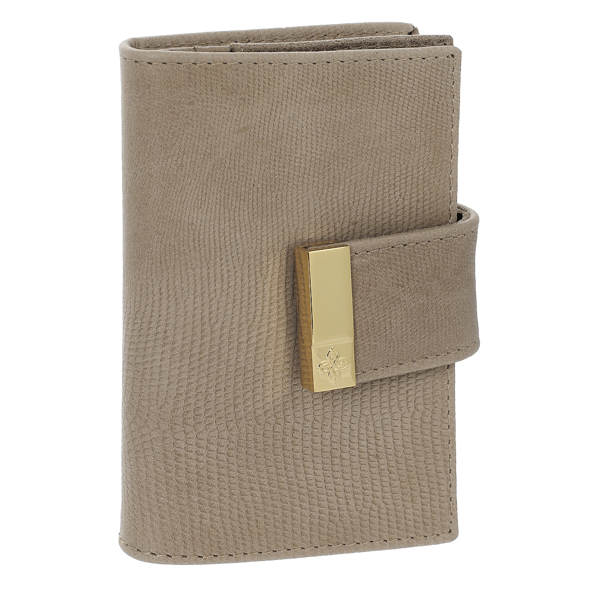 Футляр для кредитных карт Dimanche Elite Beige, цвет: бежевый. 737737 Футляр для кредитных карт Dimanche Elite Beige, цвет: бежевый. 737737Футляр для дисконтных карт Elite Beige выполнен из натуральной мягкой высококачественной кожи с тиснением под кожу варана. Внутри отделение для карт, два накладных кармашка, а также отделение с прозрачным окошком. Футляр закрывается на хлястик с кнопкой. Изделие упаковано в фирменную картонную коробку. Характеристики: Материал: натуральная кожа, текстиль, металл. Цвет: бежевый. Размер футляра: 10,5 см х 7 см х 1,5 см.