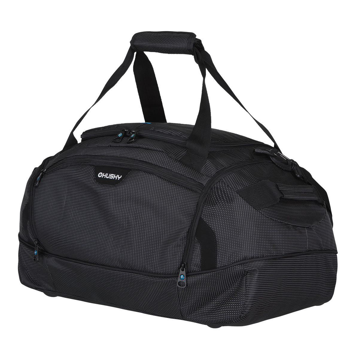 Сумка спортивная Husky Grape 40 L, цвет: черныйУТ-000048763 Сумка спортивная Husky Grape 40 L, цвет: черныйУТ-000048763Комфортная и практичная спортивная сумка Grape 40 L. Особенности модели: Водонепроницаемая ткань, Два боковых кармана, Внутренний органайзер, Съемный наплечный ремень.