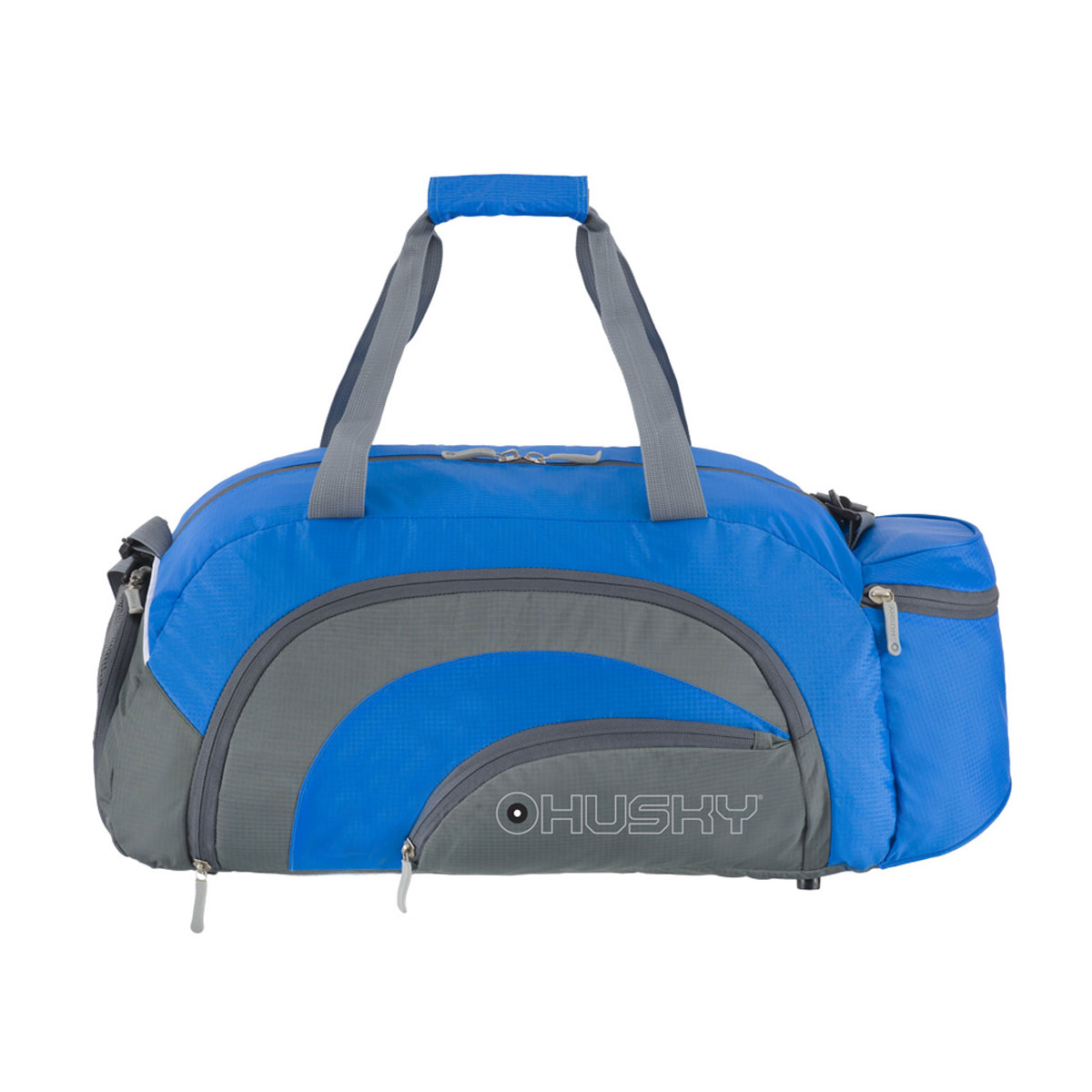 Сумка спортивная Husky Glade 38, цвет: синийУТ-000057662 Сумка спортивная Husky Glade 38, цвет: синийУТ-000057662Комфортная и практичная спортивная сумка Glade 38. Особенности модели: Водонепроницаемая ткань, Карман для обуви с вентиляцией, Три наружных кармана, Внутренний органайзер, Съемный наплечный ремень.