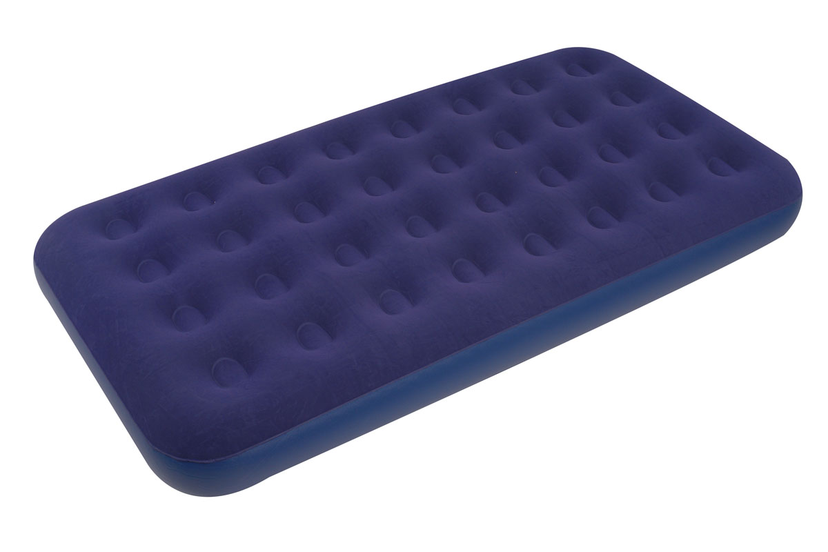 Кровать надувная RELAX DOUBLE, 191 x 137 x 22 смJL020256N цвет синий Кровать надувная RELAX DOUBLE, 191 x 137 x 22 смJL020256N цвет синийНадувная кровать AIR BED DOUBLE. - Размер кровати: 191 х 137 х 22 см. - Высота 22 см. - Время надувания 1 минута в зависимости от используемого насоса. - Прочный запирающий клапан. - Водостойкое велюровое покрытие не позволяет белью соскальзывать. - Самоклеящаяся заплатка в комплекте. Комфорт и компактность делают надувные кровати RELAX отличным выбором для путешествия, кемпинга и домашнего использования. Для использования кровати рекомендуется приобрести электрический или двух-ходовой насос. Характеристики: Упаковка: коробка. Размер упаковки: 33 х 28 х 10 Размер кровати: 191 х 137 х 22 см. Цвет: синий. Материал: высококачественный винил с велюровым покрытием. Вес: 2,87 кг. Артикул: JL020256N.