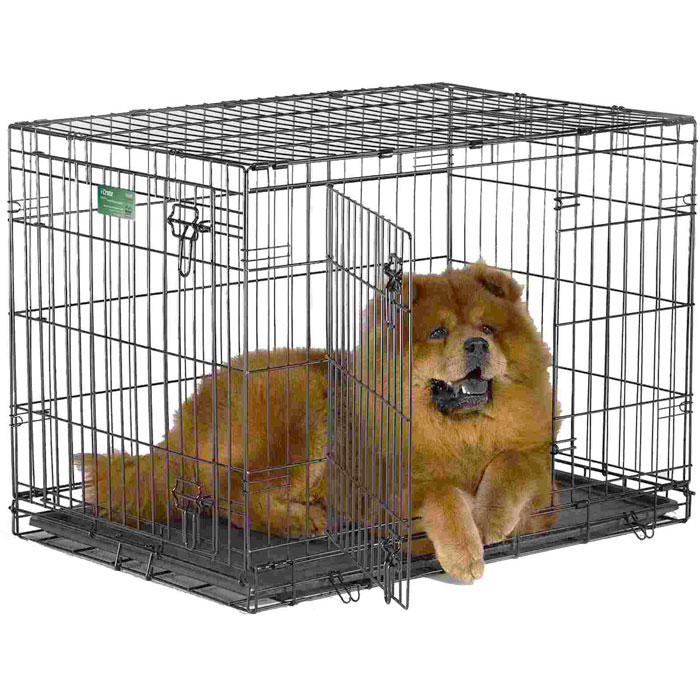 Клетка для собак Midwest iCrate, 2 двери, цвет: черный, 91 см х 58 см х 63 см1536DD Клетка для собак Midwest iCrate, 2 двери, цвет: черный, 91 см х 58 см х 63 см1536DDДвухдверная клетка Midwest iCrate разработана специально для транспортировки средних и крупных собак. Закругленная угловая защита обеспечивает безопасность питомцам и людям. Клетка из нержавеющей стали оснащена: - двумя надежными дверками; - крепким замком, который закрывается снаружи и изнутри; - прочным пластиковым поддоном, который не повреждает поверхность, на которой размещается; - разделяющей панелью, обеспечивающей создание универсальных отсеков; - качественными ручками для переноски питомца. Размер клетки (ДхШхВ): 91 см х 58 см х 63 см. Вес конструкции: 11,8 кг. Товар сертифицирован.