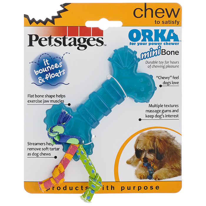Игрушка для собак Petstages Mini Orka. Косточка221REX Игрушка для собак Petstages Mini Orka. Косточка221REXИгрушка для собак Petstages Orka. Косточка предназначена для собак мелких пород. Специальная форма способствует тренировке жевательных мышц и массажу десен. Изготовлена из синтетической резины. Этот материал настолько безопасен, что из него делают детские прорезыватели для зубов. Хлопковые канатики удаляют зубной налет, что способствует здоровью полости рта. Различная текстура игрушки поддерживает интерес к игре. Использование игрушки одобрено ветеринарами. Размеры игрушки: 10 см х 5 см х 1 см.