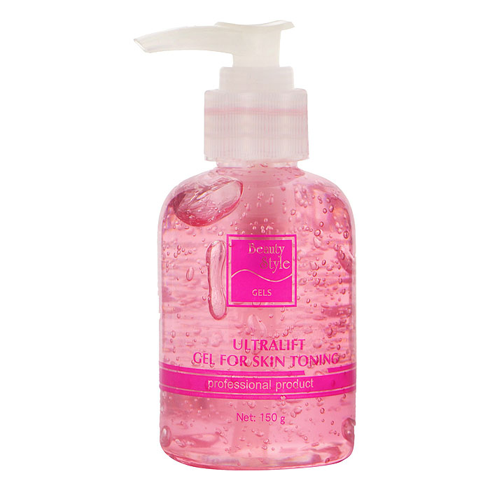 Beauty Style Гель активный Ультралифт, 150 г4501405 Beauty Style Гель активный Ультралифт, 150 г4501405Активный лифтинговый гель Ультралифт для всех типов кожи с признаками увядания, разработан специально для проведения аппаратных процедур. Способствует интенсивному лифтингу и увлажнению кожи. Улучшает тургор и разглаживает сеть мелких морщинок, обладает восстанавливающим действием. Может применяться в процедурах УЗ фонофореза, а также при проведении процедур миостимуляции и микротоковой терапии лица, шеи и зоны декольте. Активные компоненты: гиалуроновая кислота, гидролизованный морской коллаген, морской эластин, органический кремний. Товар сертифицирован.