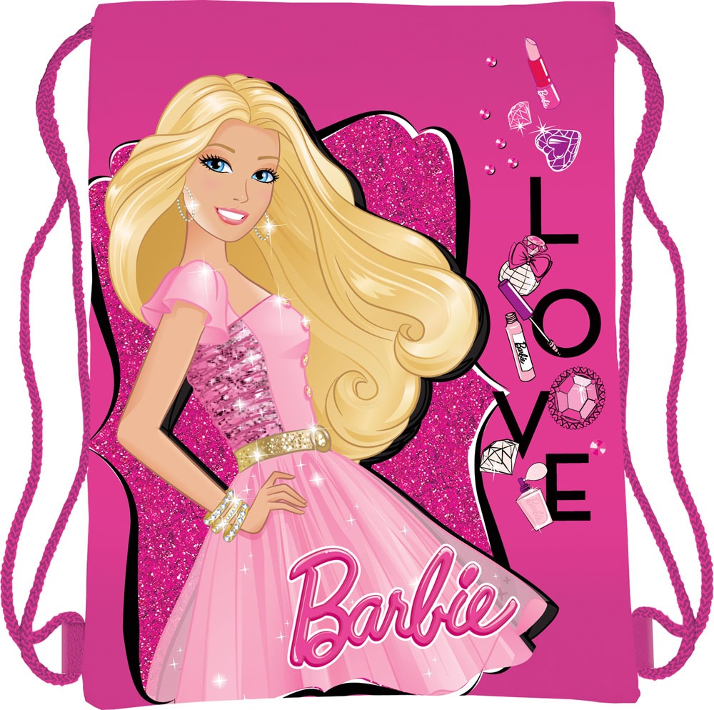 Сумка для сменной обуви Barbie, цвет: ярко-розовыйBRBB-RT2-883 Сумка для сменной обуви Barbie, цвет: ярко-розовыйBRBB-RT2-883Сумка для сменной обуви Barbie идеально подойдет как для хранения, так и для переноски сменной обуви и одежды. Сумка выполнена из мягкого водоотталкивающего материала и дополнена одним вместительным отделением, затягивающимся с помощью текстильного шнурочка. Шнурки фиксируются в нижней части сумки, благодаря чему ее можно носить за спиной как рюкзак. Оформлено изделие ярким принтом с изображением очаровательной куколки Барби.