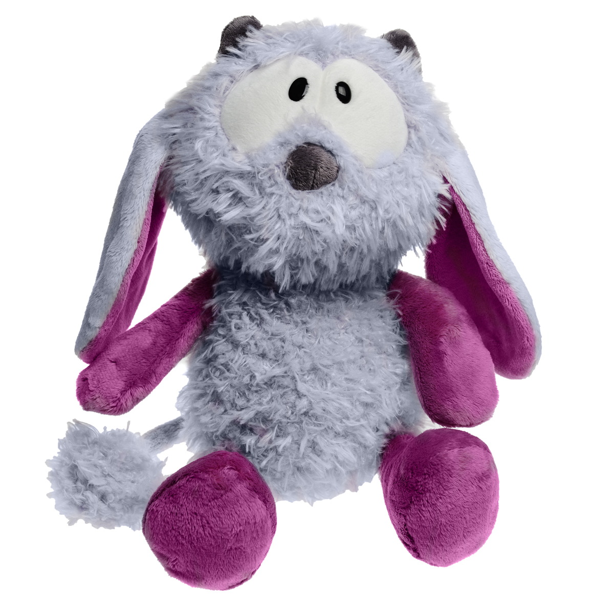 Мягкая игрушка Nici Монстр Хихи, сидячая, 27 см36652 Мягкая игрушка Nici Монстр Хихи, сидячая, 27 см36652Очаровательная мягкая игрушка Nici Монстр Хихи подарит вашему ребенку много радости и веселья! Она выполнена из мягких материалов с набивкой из синтепона в виде милого сиреневого монстрика с большими глазками, длинными висячими ушками и небольшими рожками. Игрушка удивительно приятна на ощупь. Гранулы, используемые при ее набивке, способствуют развитию у ребенка мелкой моторики пальчиков. Чудесная мягкая игрушка принесет радость и подарит своему обладателю мгновения нежных объятий и приятных воспоминаний. NICI - немецкая компания, являющаяся одним из лидеров на Европейском рынке мягких игрушек и подарков. Игрушки NICI стали неотъемлемой частью жизни многих людей в самых разных уголках нашей планеты.