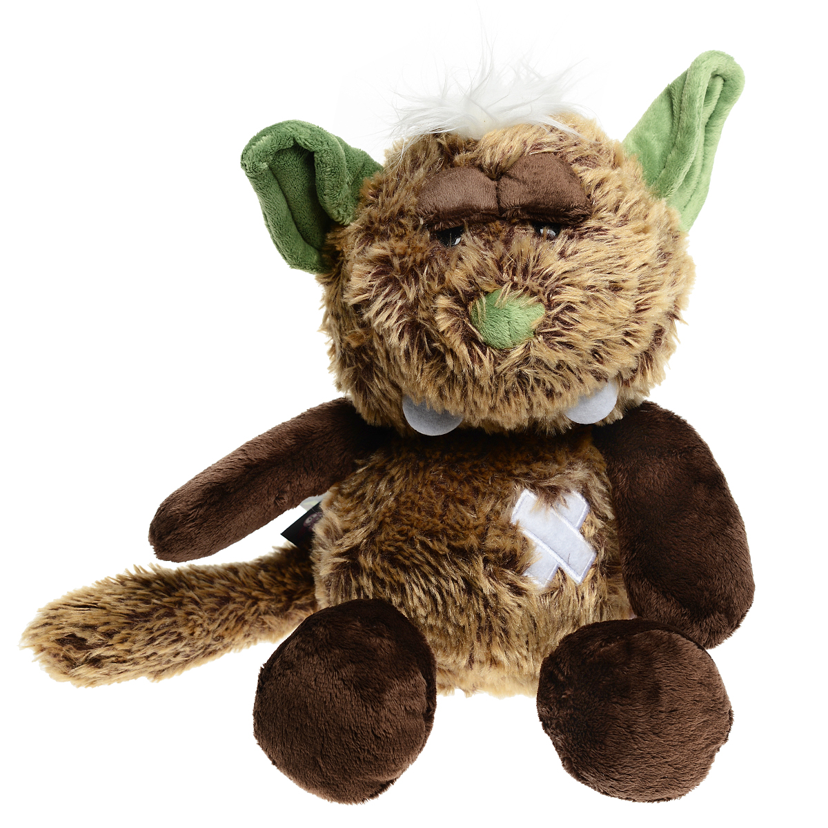 Мягкая игрушка Nici Монстр Упс, сидячая, 20 см35165 Мягкая игрушка Nici Монстр Упс, сидячая, 20 см35165Очаровательная мягкая игрушка Nici Монстр Упс подарит вашему ребенку много радости и веселья! Она выполнена из мягких материалов с набивкой из синтепона в виде милого коричневого монстрика с зелеными ушами и носом, большими зубами и пластырем на животике. Игрушка удивительно приятна на ощупь. Гранулы, используемые при ее набивке, способствуют развитию у ребенка мелкой моторики пальчиков. Чудесная мягкая игрушка принесет радость и подарит своему обладателю мгновения нежных объятий и приятных воспоминаний. NICI - немецкая компания, являющаяся одним из лидеров на Европейском рынке мягких игрушек и подарков. Игрушки NICI стали неотъемлемой частью жизни многих людей в самых разных уголках нашей планеты.