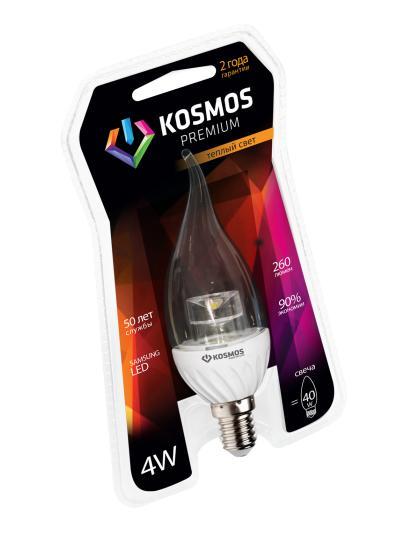   "Kosmos Premium",  ,  E14, 4W, 260 , 