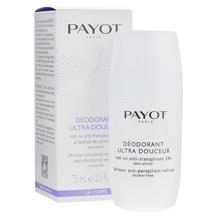 Payot Дезодорант роликовый для тела, женский, 75 мл65090579 Payot Дезодорант роликовый для тела, женский, 75 мл65090579Безалкогольный антиперсперант обеспечивает гигиену в течение дня, прекрасно смягчает и успокаивает кожу после эпиляции и бритья. Наносите дезодорант на чистую сухую кожу подмышек.