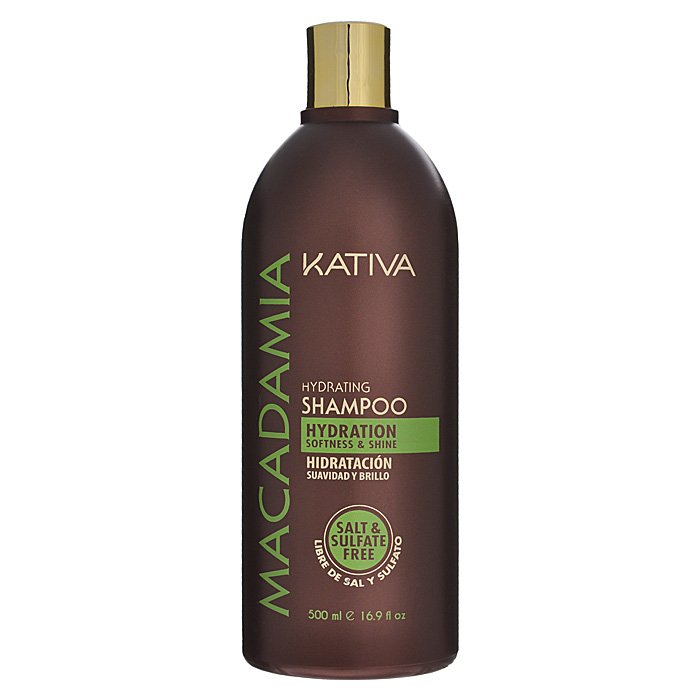 Kativa Шампунь Macadamia для нормальных и поврежденных волос, интенсивно увлажняющий, 500 мл65808407 Kativa Шампунь Macadamia для нормальных и поврежденных волос, интенсивно увлажняющий, 500 мл65808407Шампунь обеспечивает превосходное увлажнение и питание поврежденным волосам. Масло макадамии, являющееся основным компонентом шампуня, устраняет сухость волос, предупреждая расслаивание кончиков. Гладкость и блеск шелка ваших волос перестанут быть роскошью! Способ применения : равномерно нанесите на влажные волосы, вспеньте и сделайте легкий массаж. Тщательно смойте. При необходимости повторите процедуру.
