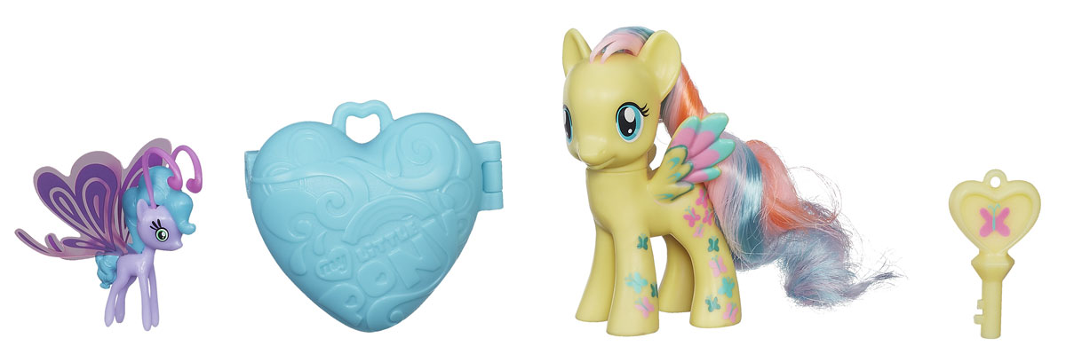 My Little Pony Пони с сердечком Флаттершай и Сиа БризB3598EU4_Флаттершай My Little Pony Пони с сердечком Флаттершай и Сиа БризB3598EU4_ФлаттершайНабор My Little Pony Пони с сердечком. Флаттершай и Сиа Бриз понравится вашей маленькой принцессе. В наборе сердечко, которое открывается волшебным ключиком - совсем как в мультфильме Дружба - это чудо! У пони Флаттершай неоновая грива и радужные элементы дизайна! А так же маленький волшебный друг Сиа Бриз из расы Бризи. Порадуйте свою малышку таким великолепным подарком!