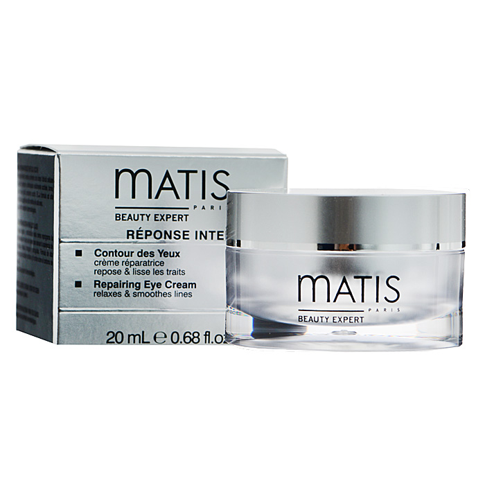 Matis Крем для глаз Reponse Intensive, 20 мл36826 Matis Крем для глаз Reponse Intensive, 20 мл36826Для прекрасного и лучезарного взгляда, для защиты и восстановления кожи вокруг глаз, косметологи Маtis использовали пять дополнительных активных компонентов, и разработали новое сверхэффективное омолаживающее средство. Интенсивное средство для сохранения красоты ваших глаз. Глаза - отражение самочувствия и внутреннего мира. Один лишь взгляд может сказать больше, чем множество слов. И этот взгляд может в одно мгновение изменить жизнь. Активные компоненты : Абиссин 657 - защищает, повышает сопротивляемость кожи, стимулирует обновление кожи. Агликаль - борется с ломкостью коллагеновых волокон, возвращает коже упругость и эластичность. Матриксил - повышает уровень увлажнения кожи, упругость и эластичность, разглаживает морщинки. Коэфислан - уменьшает темные круги и отеки, способствует расщеплению жиров. Тензин - смягчает, придает сияние и яркость, подтягивает кожу. Способ применения : наносить утром и вечером на очищенную кожу...