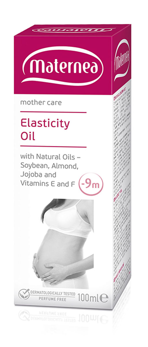 Maternea Масло для упругости кожи Elasticity Oil, 100 мл300033 Maternea Масло для упругости кожи Elasticity Oil, 100 мл300033Масло для упругости кожи Maternea Elasticity Oil специально создано для нуждающейся в заботе кожи в период беременности, когда все тело подвержено большим испытаниям, не только по причине экстремального растяжения и сокращения, но и из-за увеличившегося уровня гормонов, что в свою очередь влияет на нормальные процессы регенерации. Из-за своего комплексного действия, масло является обязательной частью заботы о чувствительной коже в этот период, отлично питает, увлажняет ее, смягчая и успокаивая. Масло для упругости Maternea - гипоаллергенно, прошедшее дерматологические испытания, с натуральным масляным ароматом, без добавления отдушек, специально создано для беременных и кормящих матерей, гарантированно безопасно для матери и младенца. Для еще большего эффекта, комбинируйте с остальными продуктами Maternea - кремом от растяжек Maternea и подтягивающим кремом для бюста Maternea. Масло для упругости кожи Maternea - специально подобранная комбинация из высококачественных...