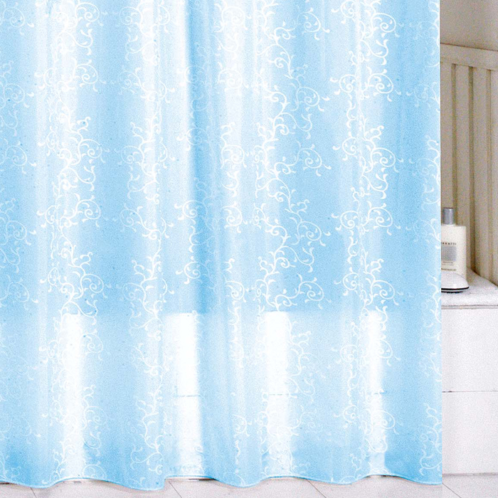 Штора для ванной комнаты Milardo "Blue Leaf", 180 х 200 см SCMI083P Штора для ванной комнаты Milardo "Blue Leaf", 180 х 200 см SCMI083P