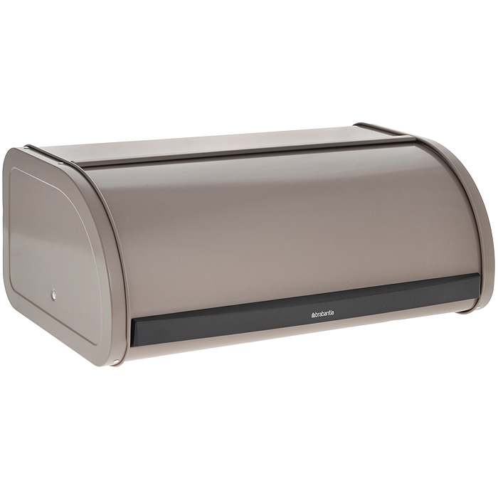 Хлебница Brabantia, цвет: коричневый. 425127425127 Хлебница Brabantia, цвет: коричневый. 425127425127Хлебница Brabantia изготовлена из высококачественной нержавеющей стали с покрытием коричневого цвета. Изделие оснащено удобной, плотно закрывающейся крышкой с пластиковой вставкой. Вместительность, функциональность и стильный дизайн позволят хлебнице Brabantia стать не только незаменимым аксессуаром на кухне, но и предметом украшения интерьера. В ней хлеб всегда останется свежим и вкусным.