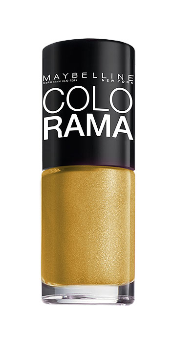 Maybelline New York Лак для ногтей Colorama, оттенок 108, Золотой песок, 7 млB2072503 Maybelline New York Лак для ногтей Colorama, оттенок 108, Золотой песок, 7 млB2072503Самая широкая палитра оттенков новых лаков Колорама. Яркие модные цвета с подиума. Новая формула лака Колорама обеспечивает стойкое покрытие и создает еще более дерзкий, насыщенный цвет, который не тускнеет. Усовершенствованная кисточка для более удобного и ровного нанесения, современная упаковка. Лак для ногтей Колорама не содержит формальдегида, дибутилфталата и толуола.