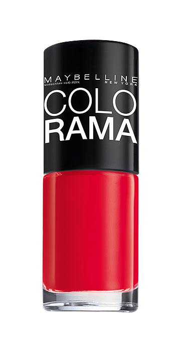 Maybelline New York Лак для ногтей Colorama, оттенок 322, Роскошный красный, 7 млB2342203 Maybelline New York Лак для ногтей Colorama, оттенок 322, Роскошный красный, 7 млB2342203Самая широкая палитра оттенков новых лаков Колорама. Яркие модные цвета с подиума. Новая формула лака Колорама обеспечивает стойкое покрытие и создает еще более дерзкий, насыщенный цвет, который не тускнеет. Усовершенствованная кисточка для более удобного и ровного нанесения, современная упаковка. Лак для ногтей Колорама не содержит формальдегида, дибутилфталата и толуола.