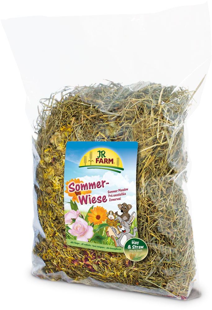 Сено для грызунов JR Farm Цветочный луг, 500 г25613 Сено для грызунов JR Farm Цветочный луг, 500 г25613Растительный корм для кроликов и других грызунов JR Farm Цветочный луг изготовлен из нежно высушенных трав альпийского луга с очень высоким содержанием листьев. Сено обогащено злаковыми травами и цветками. Сено из натуральных трав - обязательный грубый корм в рационе карликовых кроликов и морских свинок, и оно должно быть всегда в свободном доступе и необходимом объеме для животного. Состав: сено, календула, лепестки роз. Пищевая ценность: белок - 12,6%, жиры - 3,1%, клетчатка - 24,3%, зола - 7,7%. Вес: 500 г. Товар сертифицирован.