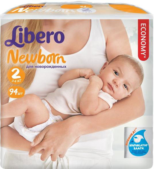 Libero Подгузники Newborn (3-6 кг) 94 шт5564 Libero Подгузники Newborn (3-6 кг) 94 шт5564Подгузники Либеро Ньюборн Мини 3/6кг (94 штуки) Первые в жизни подгузники для малыша должны быть особенно мягкими и комфортными. Libero Newborn специально разработаны для нежной и чувствительной кожи самых маленьких, которой нужен особый уход. Мягкие и тонкие Хорошо впитывают Не содержат лосьонов Мягкие барьерчики от протекания по бокам и резиночки вокруг ножек Эластичный поясок и тянущиеся боковинки С вырезом вокруг пупка, закрытым тонким дышащим материалом - во избежание натирания Позволяют коже дышать. В каждой упаковке Libero Newborn вы найдете 2 разных дизайна подгузников! ...