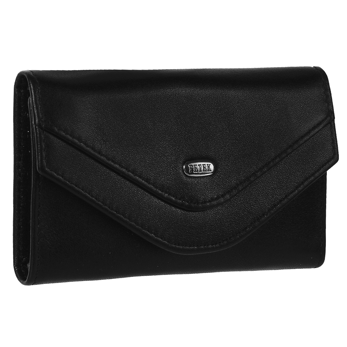 Ключница Petek, цвет: черный. 526.000.01526.000.01 Black Ключница Petek, цвет: черный. 526.000.01526.000.01 BlackКомпактная ключница Petek - стильная вещь для хранения ключей. Ключница, закрывающаяся клапаном на кнопку, выполнена из натуральной кожи высокого качества. Внутри ключницы расположены шесть металлических крючков, а также предусмотрен небольшой кармашек на застежке-молнии. Этот аксессуар станет замечательным подарком человеку, ценящему качественные и практичные вещи. Изделие упаковано в фирменную коробку коричневого цвета с логотипом фирмы Petek 1855.