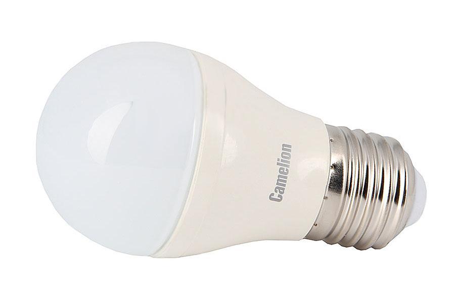 Camelion LED6.5-G45/845/E27 светодиодная лампа, 6,5ВтLED6.5-G45/845/E27 Camelion LED6.5-G45/845/E27 светодиодная лампа, 6,5ВтLED6.5-G45/845/E27Светодиодная рефлекторная лампа Camelion применяется для замены энергосберегающей лампы или лампы накаливания в точечных и направленных источниках света. При этом она сэкономит ваши деньги за счет минимального потребления электроэнергии и долгого срока службы. Так же эта лампа обладает высоким индексом цветопередачи и не мерцает, что делает ее свет комфортным для глаз. Нагрев LED лампы минимален, что позволяет использовать ее в натяжных потолках и других конструкциях, требовательных к температурному режиму. А когда она все-таки перегорит, не нужно задумываться о ее переработке, так как при производстве светодиодных ламп не используются вредные вещества, в том числе ртуть.