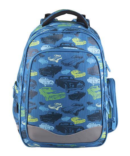 Рюкзак детский BagMaster BM-EV 004 BBM-EV 004 B Рюкзак детский BagMaster BM-EV 004 BBM-EV 004 BШкольный рюкзак из полиэстера с двумя внутренними отделениями и большим карманом на молнии на передней части. Во внутреннее отделение помещаются альбомы, тетради, контурные карты и так далее формата А4. Задняя часть армирована легкой алюминиевой рамкой. Д