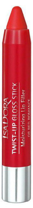 Isa Dora Блеск-карандаш для губ Twist-up Gloss Stick, тон №08 Red Romance, 2,7 г111808 Isa Dora Блеск-карандаш для губ Twist-up Gloss Stick, тон №08 Red Romance, 2,7 г111808Блеск-карандаш для губ Isa Dora Twist-up Gloss Stick с глянцевым эффектом. Блеск заключен в удобную форму карандаша. Мягкая кремовая текстура с увлажняющими свойствами тает на губах и помогает зафиксировать влагу, дарит ощущение комфорта. Коллаген и гиалуроновая кислота оказывают уплотняющее и укрепляющее воздействие - губы выглядят более полными и гладкими. Нет необходимости затачивать карандаш благодаря специальному механизму выдвижного стержня. Товар сертифицирован.