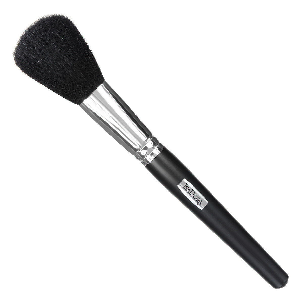 Isa Dora Кисть для пудры Powder Brush119215 Isa Dora Кисть для пудры Powder Brush119215Большая кисть Isa Dora Powder Brush с удобной толстой ручкой подходит для нанесения компактной и рассыпчатой пудры. Кисть позволяет корректировать макияж в течение дня, обеспечивает безупречное распределение пудры на коже, комфортное, аккуратное и равномерное нанесение. Кисть изготовлена из натурального ворса козы, стерилизованного в процессе производства. Основная поверхность кисти имеет округлую форму, не повреждает нежную кожу лица. Ручка кисти сделана из высококачественного пластика. Товар сертифицирован.