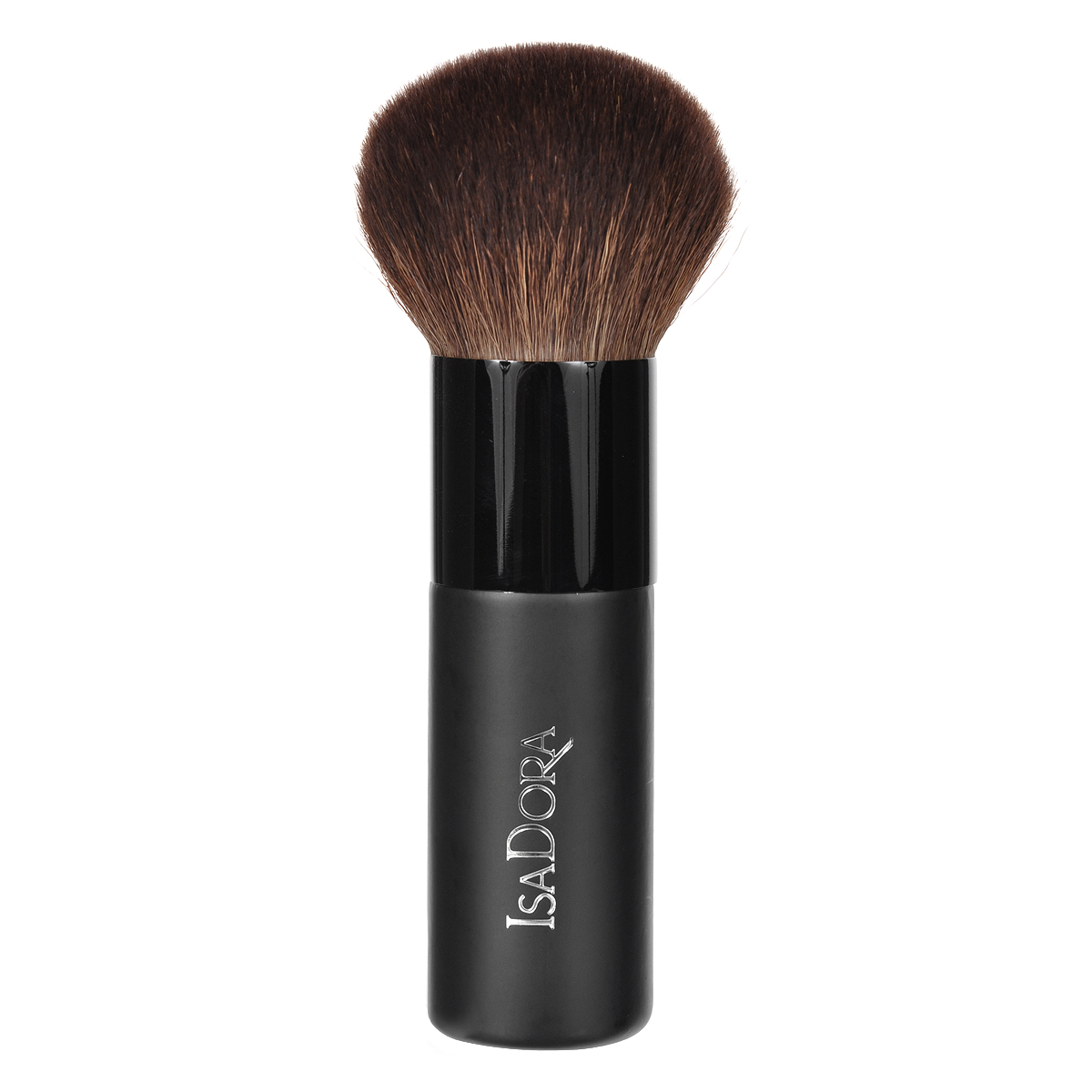 Isa Dora Кисть для бронзирующей пудры Bronzer Brush, малая119214 Isa Dora Кисть для бронзирующей пудры Bronzer Brush, малая119214Круглая кисть Isa Dora Bronzer Brushдля бронзирующей пудры с плотным густым ворсом и длинной ручкой, которую очень удобно держать в руке. Кисть имеет удобную закругленную форму и очень густую щетину, обеспечивающую равномерное нанесение и отличное распределение пудры по коже. Густая плотная кисть позволяет наносить оптимальное количество пудры, обеспечивающее красивый вид кожи, идеально подходит для нанесения бронзовой, компактной или рассыпчатой пудры. Эргономичную ручку очень удобно держать в руке, а плоское дно позволяет прочно ставить кисть на полочку или столик. Товар сертифицирован.