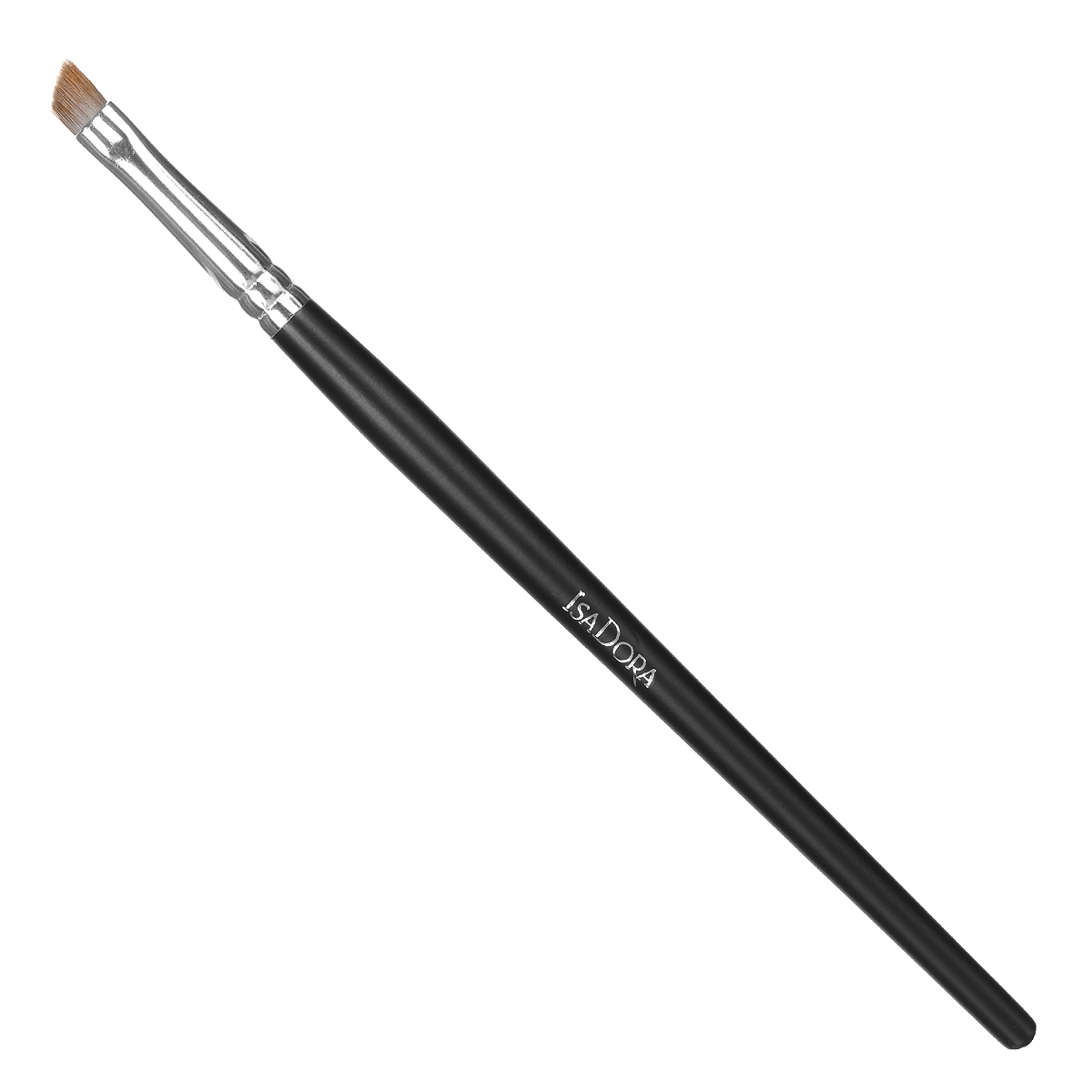Isa Dora Кисть для контура глаз Eye Shadow Brush Angled119101 Isa Dora Кисть для контура глаз Eye Shadow Brush Angled119101Кисть для контура глаз Isa Dora Eye Shadow Brush Angled со скошенным кончиком прекрасно подходит для макияжа нижнего века, нанесения теней в уголках глаз и создания тонких четких линий. Благодаря скошенному кончику и оптимальной жесткости щетины кисть обеспечивает аккуратное нанесение макияжа и необходимую степень растушевки. Кисть изготовлена из натурального ворса соболя, стерилизована. Длинная профессиональная ручка выполнена из высококачественного пластика. Товар сертифицирован.