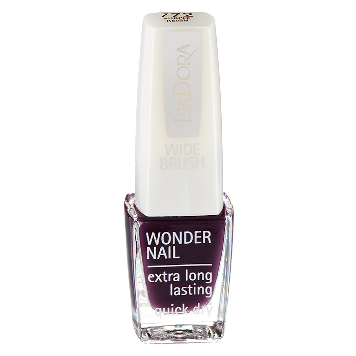 Isa Dora Лак для ногтей Wonder Nail, тон №772 Purple Reign, 6 мл220772 Isa Dora Лак для ногтей Wonder Nail, тон №772 Purple Reign, 6 мл220772Стойкий и быстро сохнущий лак для ногтей Isa Dora Wonder Nail с широкой кисточкой, покрывающей ногти всего за один штрих. Долго сохраняет свой блеск. Кисточка имеет особую форму, так как каждый ее волосок индивидуально подстрижен, что позволяет избежать полосок при нанесении лака. Товар сертифицирован.