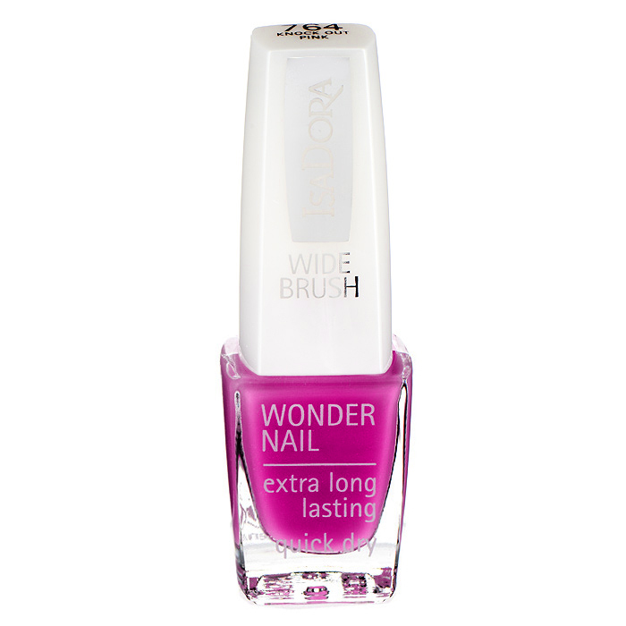 Isa Dora Лак для ногтей Wonder Nail, тон №764 Knock Out Pink, 6 мл220764 Isa Dora Лак для ногтей Wonder Nail, тон №764 Knock Out Pink, 6 мл220764Стойкий и быстро сохнущий лак для ногтей Isa Dora Wonder Nail с широкой кисточкой, покрывающей ногти всего за один штрих. Долго сохраняет свой блеск. Кисточка имеет особую форму, так как каждый ее волосок индивидуально подстрижен, что позволяет избежать полосок при нанесении лака. Товар сертифицирован.