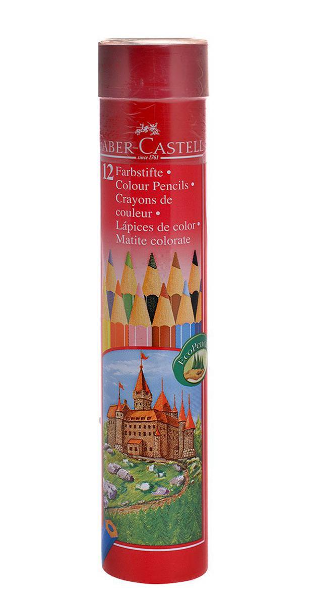 Цветные карандаши COLOUR PENCILS, набор цветов, в тубе, 12 шт.FC115826 Цветные карандаши COLOUR PENCILS, набор цветов, в тубе, 12 шт.FC115826Цветные карандаши Faber-Castell откроют юным художникам новые горизонты для творчества, а также помогут отлично развить мелкую моторику рук, цветовое восприятие, фантазию и воображение. Традиционный шестигранный корпус изготовлен из качественной мягкой древесины для хорошего затачивания. Карандаши покрыты лаком на водной основе для защиты окружающей среды. Специальная SV технология вклеивания грифеля предотвращает его поломку при падении на пол. Корпус карандашей окрашен под цвет грифеля. Комплект включает 12 карандашей ярких насыщенных цветов. Карандаши уже заточены, поэтому все, что нужно для рисования - это взять чистый лист бумаги, и можно начинать! Вид карандаша: цветной. Материал: дерево.