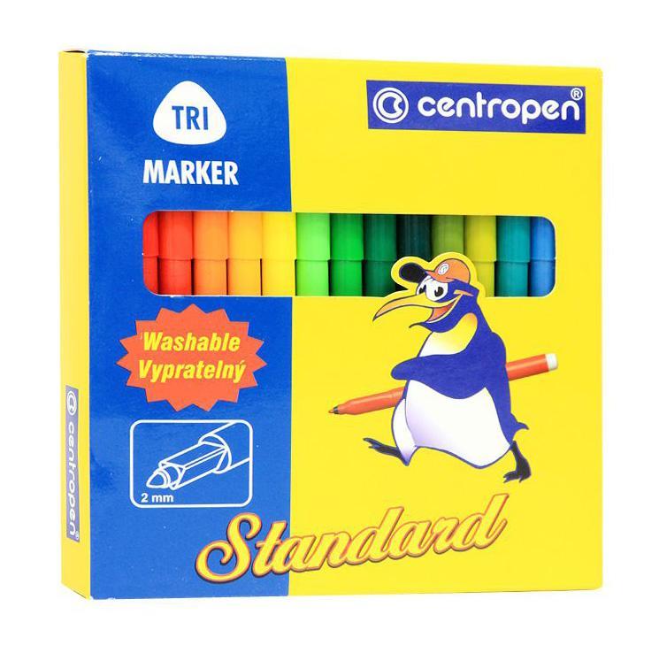 Набор фломастеров Standart, 30 цветов2550/30 Набор фломастеров Standart, 30 цветов2550/30Фломастеры Standart заправлены современными отстирываемыми чернилами, которые легко смываются с кожи и с большинства поверхностей. К тому же они имеют треугольный профиль корпуса в зоне захвата, соответствующий новейшим тенденциям в эргономике письма и рисования. Наконечник не вдавливается при нажиме. Фломастеры устойчивы к высыханию и могут храниться в течение трех лет. В соответствии с требованиями к безопасности, фломастеры снабжены вентилируемыми колпачками. В наборе 30 насыщенных цветов